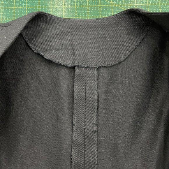 Handmade UNISEX denim runway long coat 2018 - Picture 10 of 10